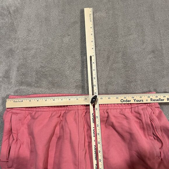 Adidas Pharrell Williams Human Race Sweatpant Shorts Mens 2XL XXL Pink Fleece - Picture 11 of 12